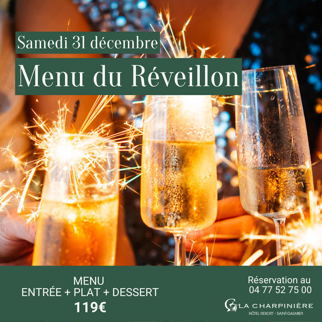 Venez fêter la nouvelle année - Domaine la Charpinière à Saint-Galmier (42)